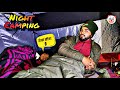 Camping at night in beautiful mountain of uttarakhand  camping in india