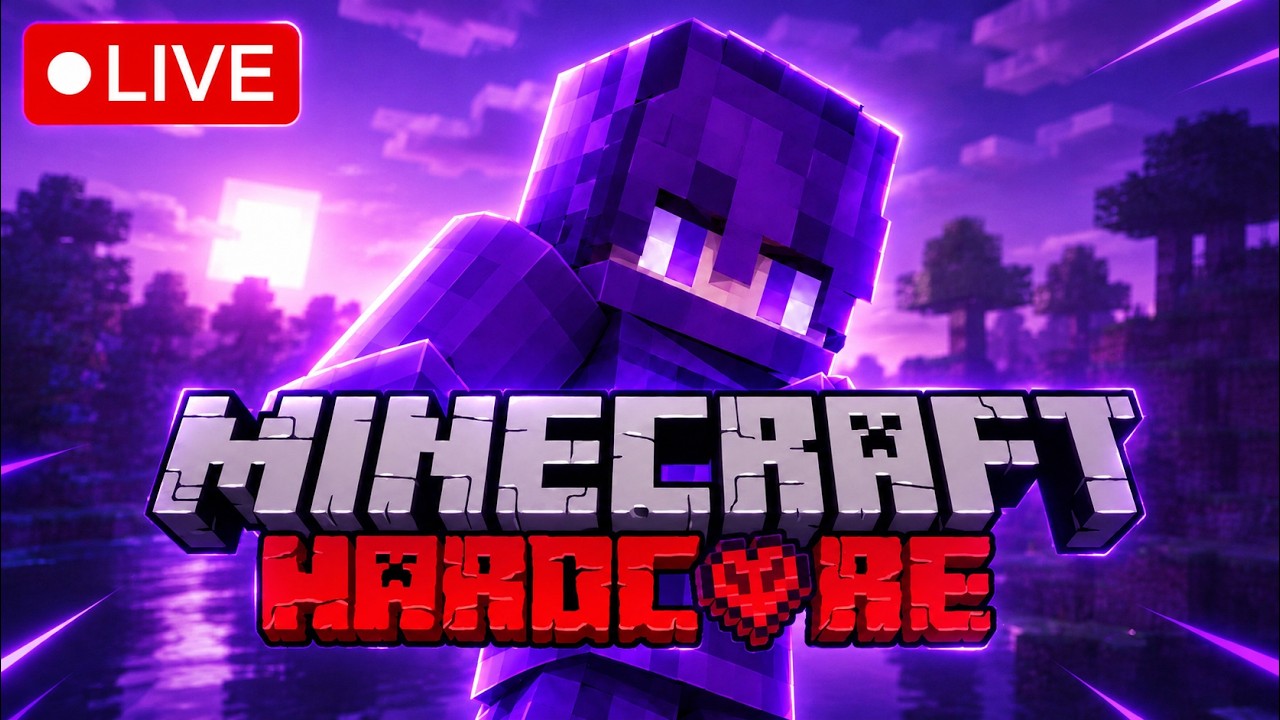 🔴 HARDCORE MINECRAFT NO ARMOUR!! LEST BEAT THE GAME!! COME CHILL!!🔴