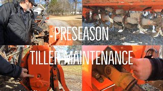 Tractor Tiller Maintenance Checklist