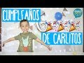 CUMPLEAÑOS DE CARLITOS + VIDEOS SORPRESA DE YOUTUBERS AMIGOS