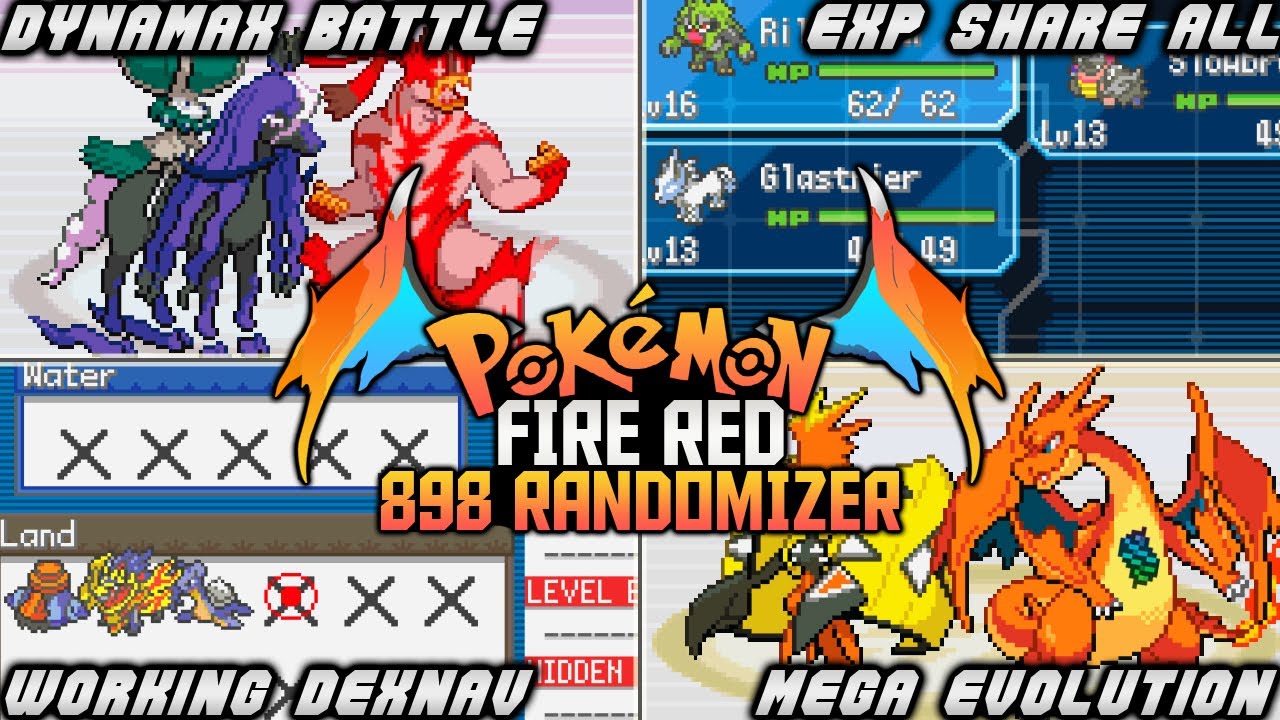 Completed New Pokemon GBA ROM HACK With Mega Evolution, Dynamax, Randomizer,  Gen 8 Pokemons & More!!