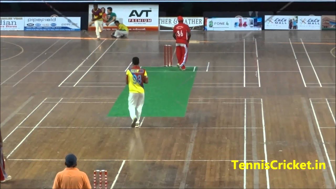 Anas Best Left arm Bowler From Kerala indoor Tap boll Cricket YouTube