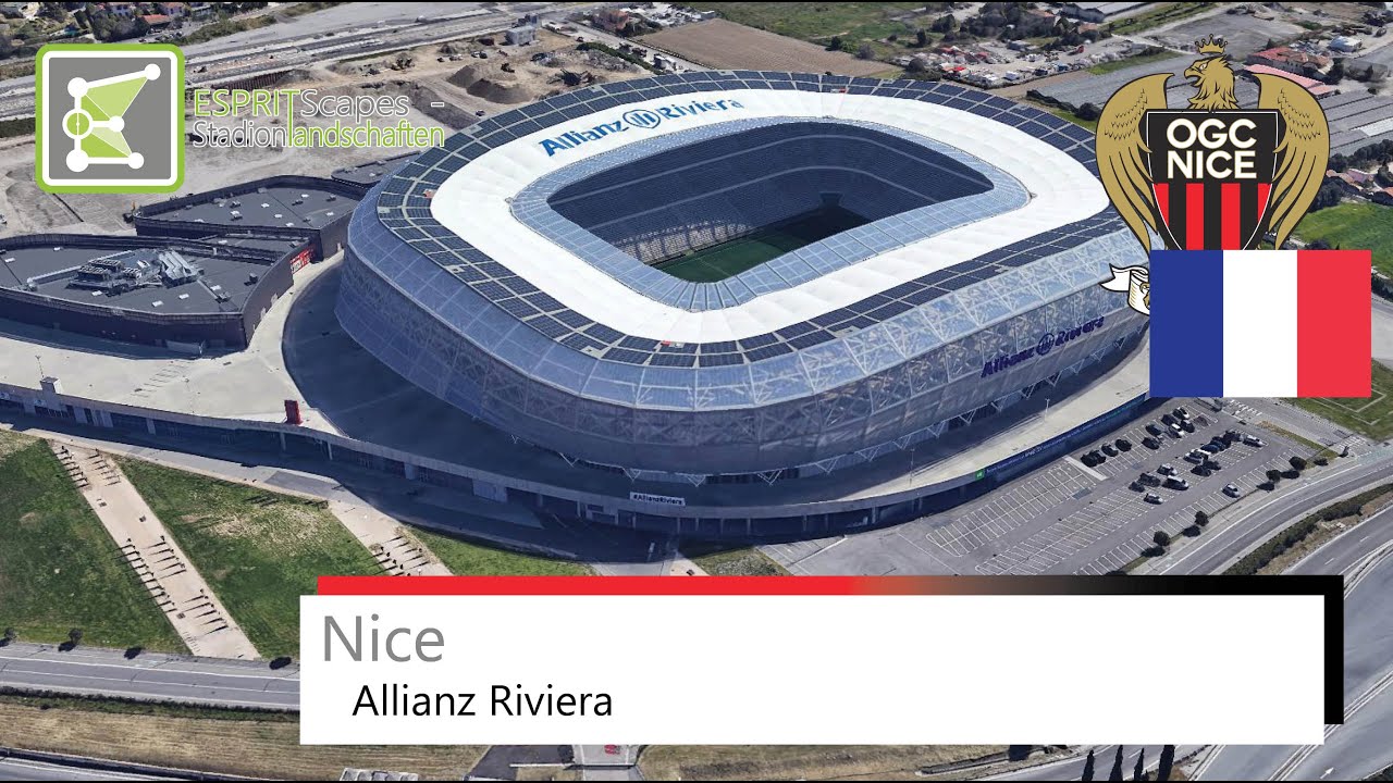 Allianz Riviera Ogc Nice Google Earth 19 Youtube
