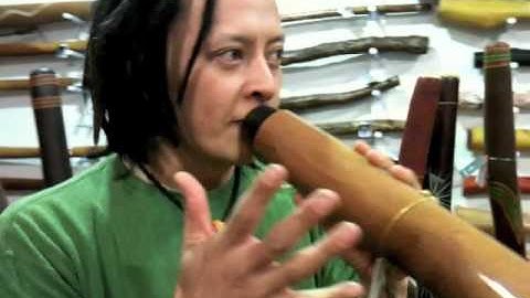 How to play didgeridoo - Sanshi teaches us a rhythm from Chikyu