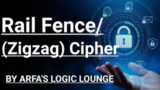 Rail Fence Cipher | Zig zag Cipher | Encryption & Decryption with Example | Transposition Cipher|