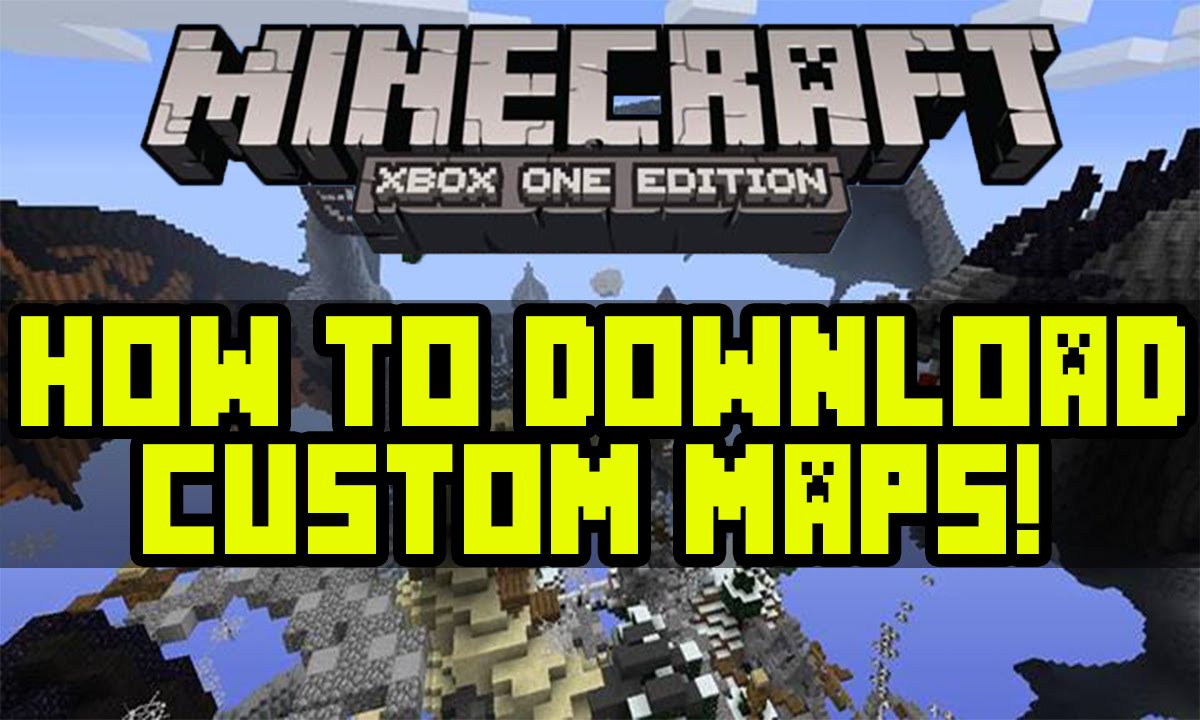 minecraft realm xbox one can players download map?