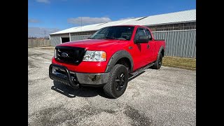 2007 Ford F-150 4WD Supercab 133” CLT