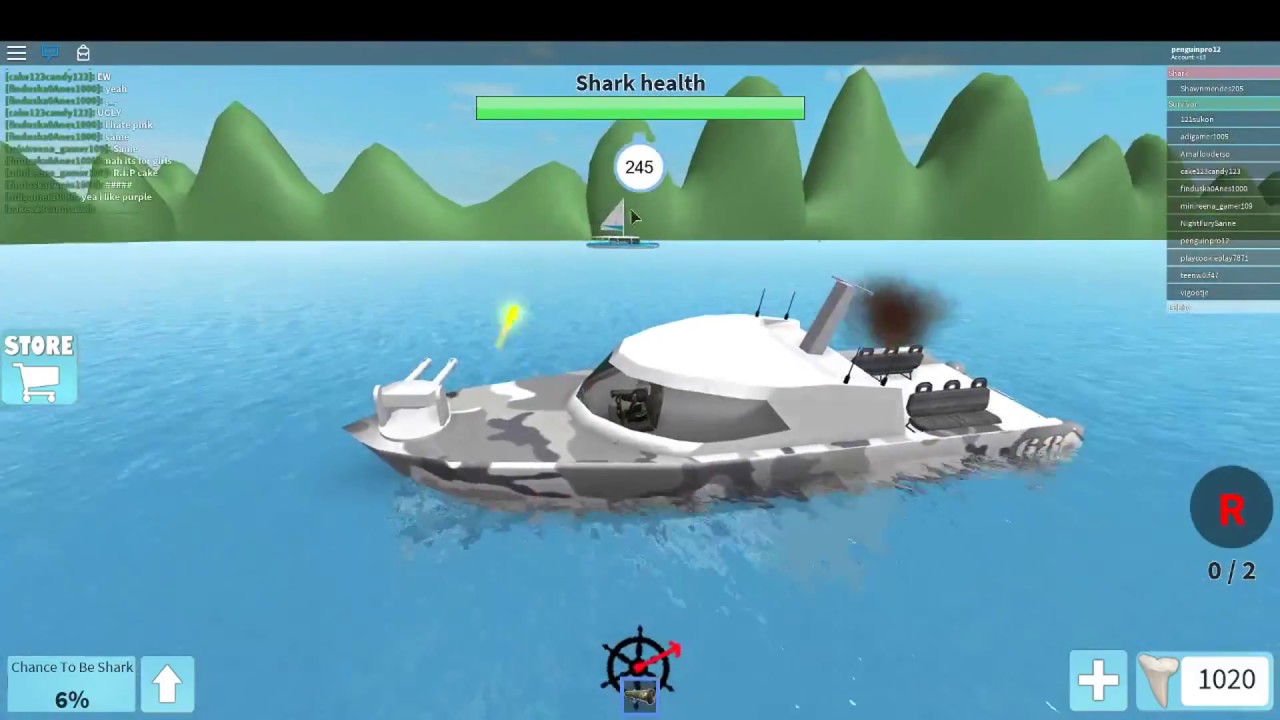 The Military Boat Is Unstoppable Roblox Sharkbite Youtube - using most expensive boat destroyer roblox sharkbite youtube