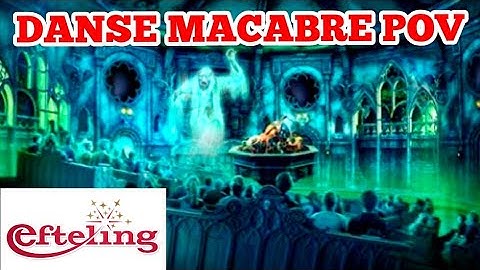 Danse Macabre Spooky DARK RIDE POV At Efteling Theme Park [4K]