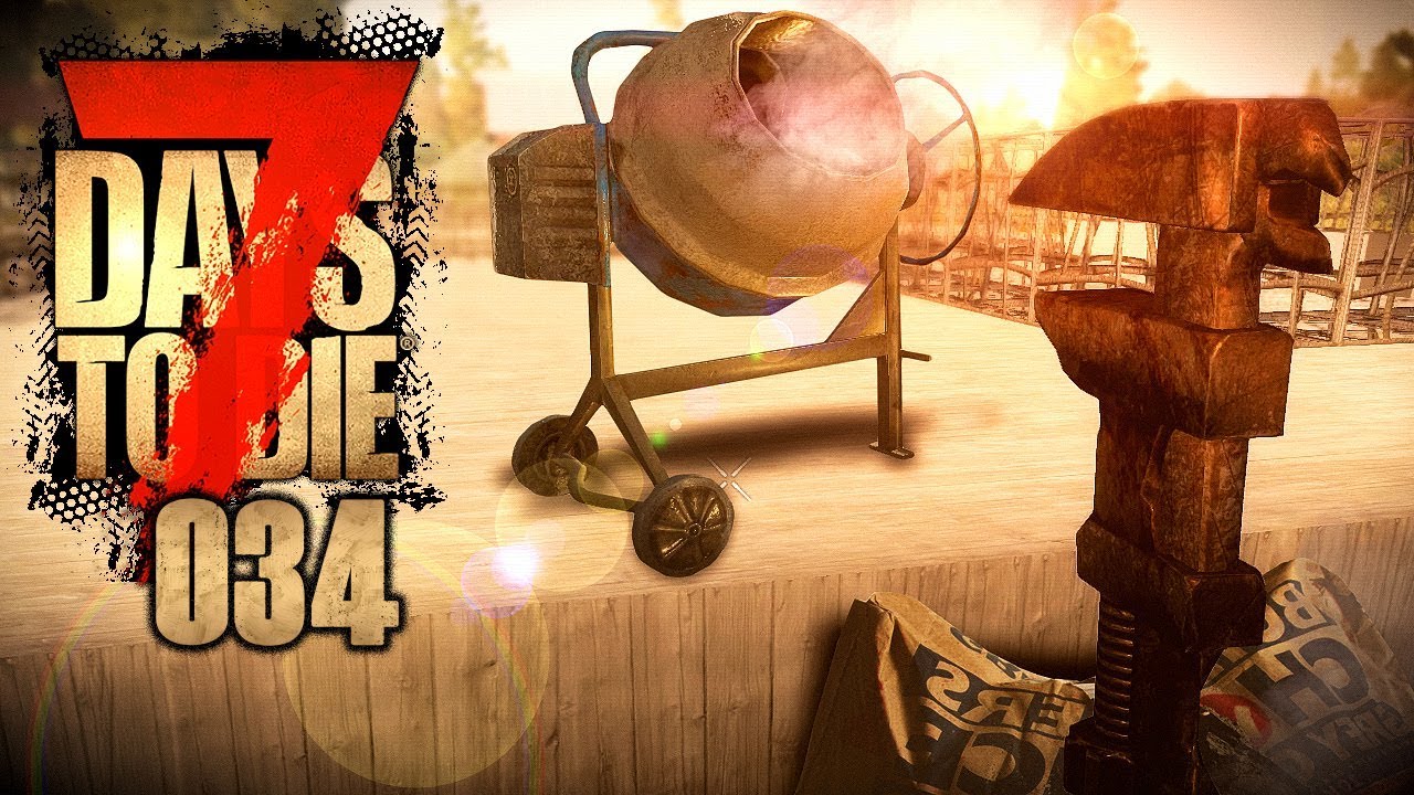 7 days to die map 7 DAYS TO DIE 🧟♂️ 034: Zementgießer & Dielendealer