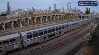 POP-UP LIVE Railcam: MH Tower – Chicago, Illinois Railroad Action