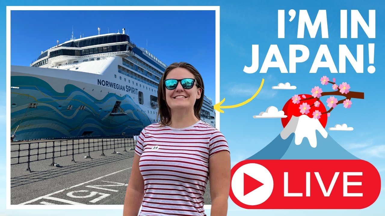 #ad • LIVE: Cruising on The Norwegian Spirit! - Let's Chat