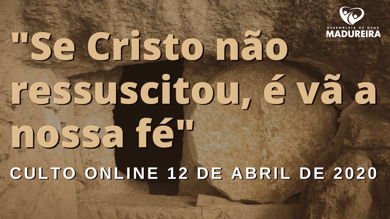 Se Cristo Não Ressuscitou é Vã A Nossa Fé Ara - RETOEDU