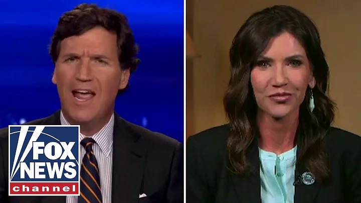 Tucker Carlson presses Kristi Noem on why she vetoed transgender sports bill