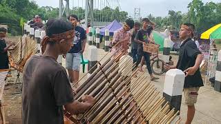 Cucak Rowo  Didi Kempot versi Angklung Jawa Nada Bambu Goyangan Sdanai Bawah