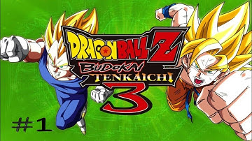 Dragon Ball Z - Budokai Tenakaichi 3 - Saiyan Saga|Walkthrough Part 1|No Commentary