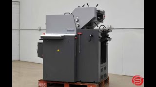 2007 Heidelberg Printmaster QM 46-2 Two Color Printing Press