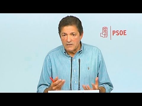 JAVIER FERNÁNDEZ (PSOE) - Rueda de prensa 'ABSTENCIÓN' (23/10/2016)