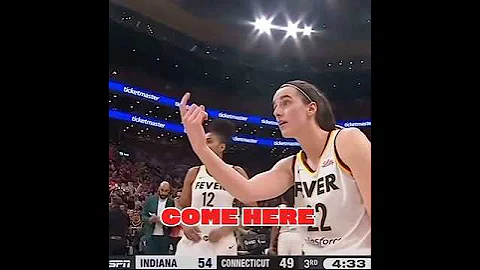 Caitlin Clark Calls Out Ref For Rigging Game #caitlinclark #basketball #shorts