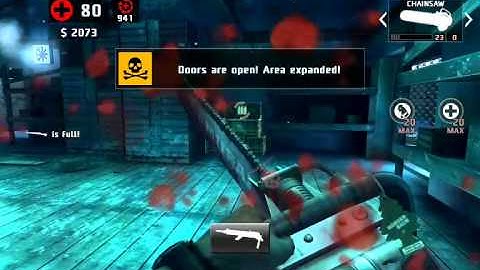 Dead Trigger 2 - Chainsaw Gameplay