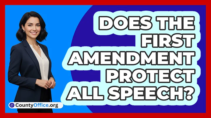 Does the First Amendment Protect All Speech?