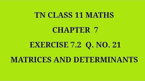 TN 11 maths chapter 7 exercise 7.2 question number 21