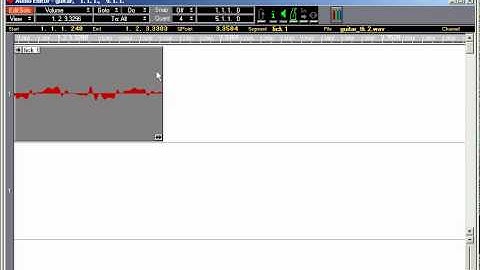 Steinberg Cubase VST-32/5.1 Complete Tutorial #41: Audio Editor - Tools & Quantising Events Pt 4