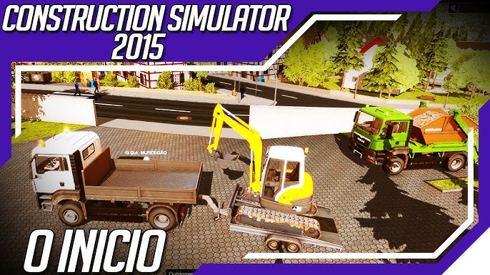 Construction Simulator 2015 - Construindo Arquibancadas para o