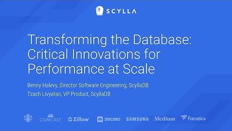 Transforming the Database: Critical Innovations for Performance at Scale