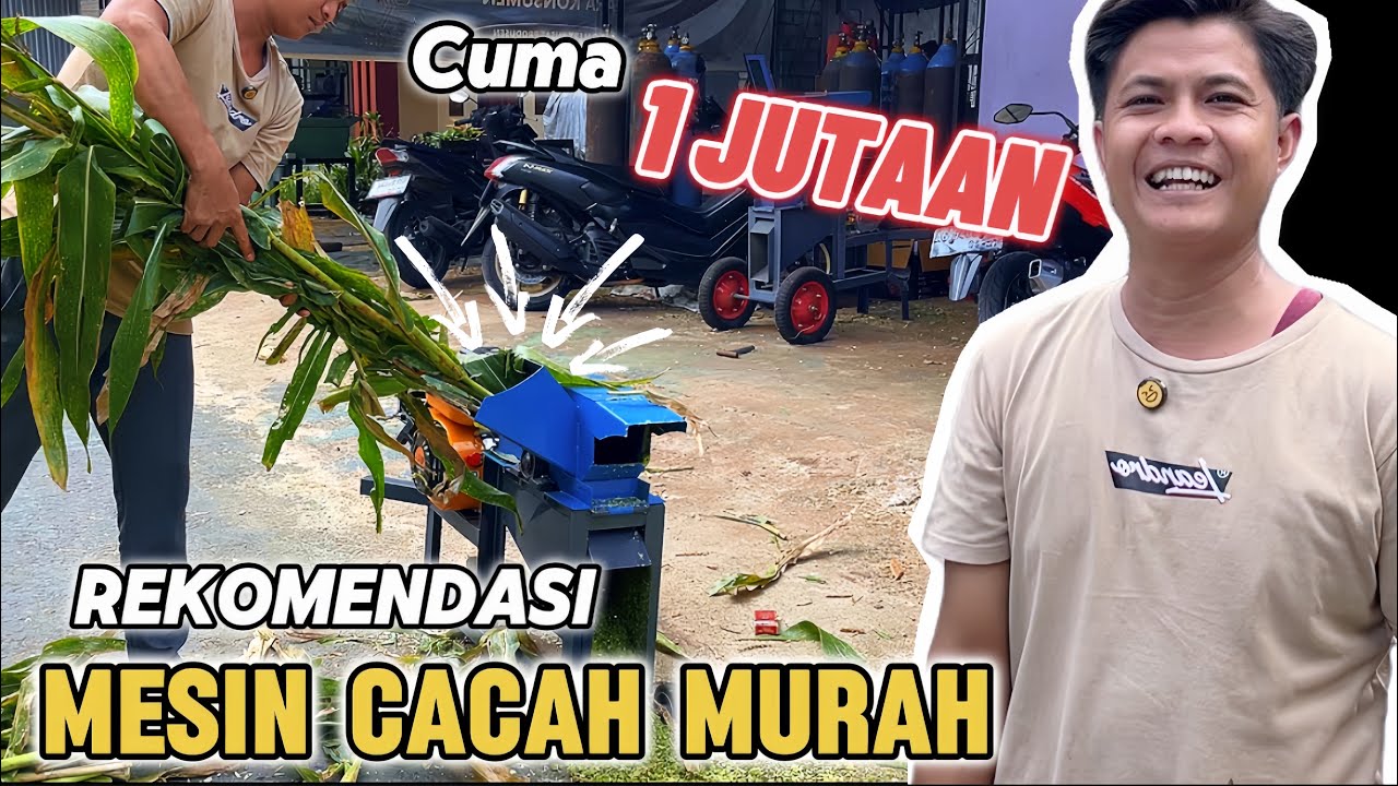 CUMA 1 JUTAAN SUDAH DAPAT CHOPER MULTIFUNGSI ‼️Uji coba mesin pencacah rumput murah