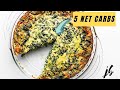 Keto Quiche - Crustless Quiche with Spinach