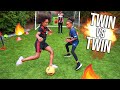 Twin vs Twin 1v1 Football Challenge!