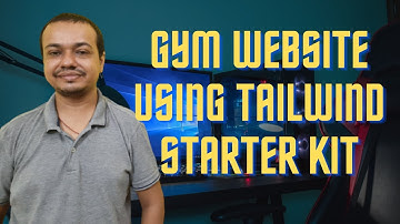Gym Website using Tailwind Starter Kit