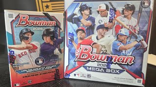 2026 Bowman Mega Box vs. Blaster Box ⚾️🥊🔥⚾️Not Even Close⚾️🔥🥊⚾️BIGGEST PULL ON THE CHANNEL 🎉🍾🎉⚾️🔥⚾️🥊