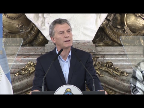 El presidente Macri presentó el Plan Nacional de Lucha contra la Trata