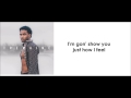 Trey Songz - Song Goes Off (lyrics)