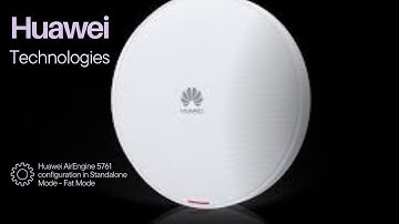 Step-by-Step Huawei AirEngine Fat AP Configuration | No Controller Needed!