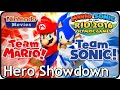 Mario and Sonic at the Rio 2016 Olympic Games - Hero Showdown Compilation (2 Players)