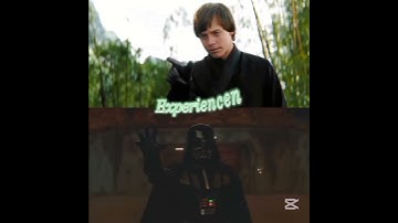 luke Skywalker (BOBF) vs Darth Vader (ROTJ) #starwars #fanedit #edit