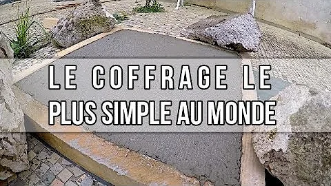 Comment faire un coffrage béton sur un mur ?