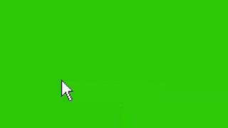 Moving Cursor/Mouse V2 (Green Screen)