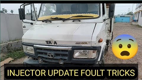 BEST TRICK FOR INJECTOR UPDATE FOULT CODE TATA 407 GOLD