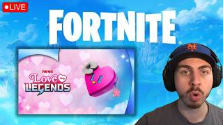 🔴LIVE - Zero Build Fortnite Valentines Update!