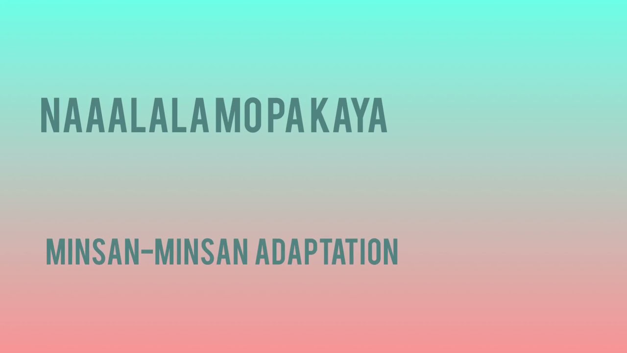 Minsan-minsan(Adaptation) - Naaalala Mo Pa Kaya by Daniel Razon MCGI (cover&lyricvideo)