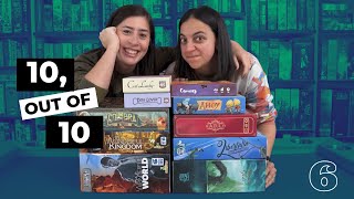 10, OUT OF 10: We rate our entire board game collection! (Part 6)