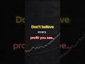 Don’t believe every profit you see… this is why#discipline #mindset #success #trending #tranding