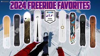 2024 Favorite Freeride Snowboards From The Good Ride