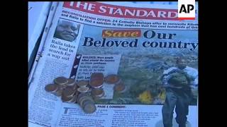 Kenya's president is ready to form "a government of national unity" to help resolve disputed electio