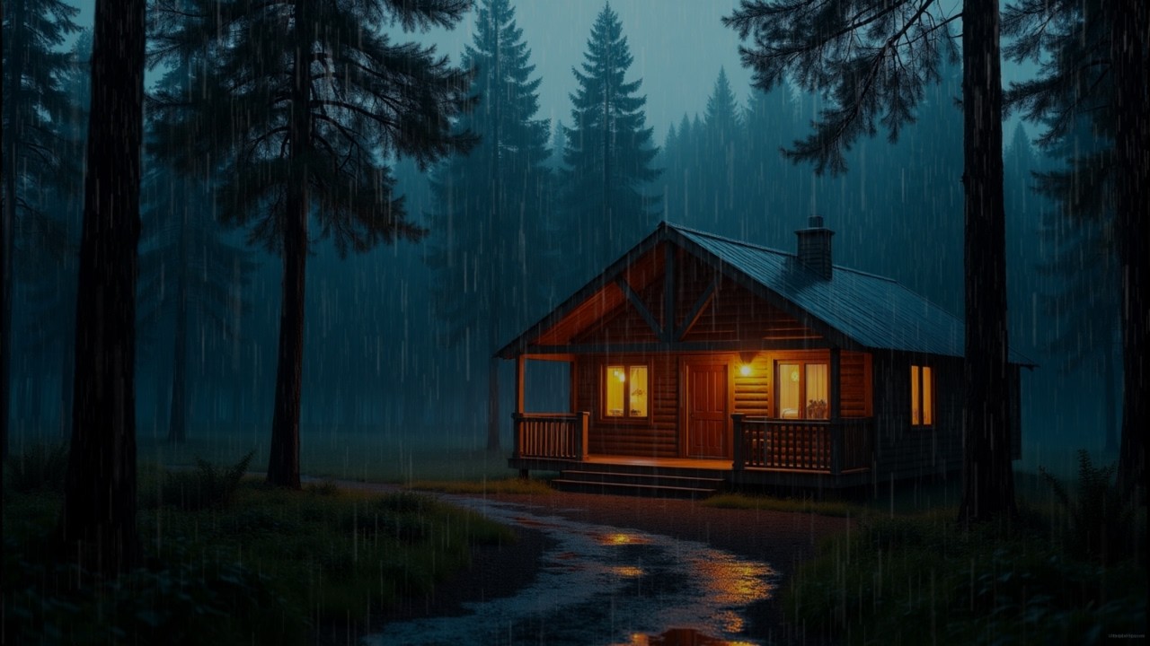 Heavy Rain To Sleep Immediately - ASMR, Rain Sounds For Relaxing Your Mind And Sleep Tonight