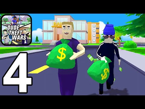 Dude Theft Wars - Gameplay Walkthrough Part 4 - Richie Mission Completed (iOS, Android)